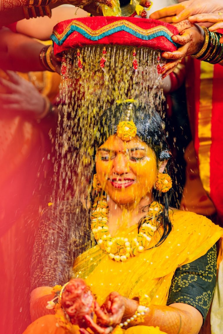 99+ best haldi ceremony quotes for the bride, sister, brother, and self in English